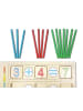 LEXIBOOK® Bio Toys® Matheschule – Holzbox mit Zeichentafel