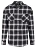 Urban Classics Flanell-Hemden in black/white