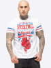 Lonsdale T-Shirt "Crugmeer T-Shirt Normale Passform" in Weiß