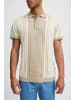 BLEND Poloshirt BHPolo knitted in Beige