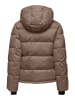 ONLY Daunenjacke in Taupe Gray