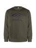 Umbro Sweatshirt Core in dunkelgrün / schwarz