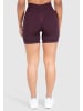 SMILODOX Shorts Amaze Scrunch in Dunkel Lila