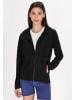myMO ATHLSR Damen Fleecejacke in Schwarz