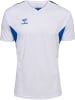 Hummel Hummel T-Shirt Hmlauthentic Multisport Herren Atmungsaktiv Schnelltrocknend in WHITE/TRUE BLUE