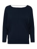 b.young Feinstrick Pullover Langarm Stretch Shirt BYPIMBA in Dunkelblau