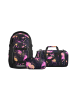 Coocazoo Schulrucksack-Set MATE "Colour Drift" 3-tlg. in Schwarz