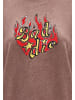 myMo ROCKS Women Hoodie in Coffee