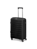 Franky London 4 Rollen Trolley M 65 cm mit Dehnfalte black