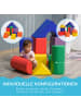 HOMCOM Bausteinset in Mehrfarbig 25L x 25B x 50H cm