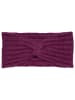 styleBREAKER Strick Stirnband in Violett