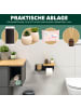 eluno Toilettenpapierhalter VARAZ ca. 31,5 x 9,5 x 13 cm (B/H/T)