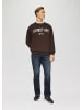 QS Sweatshirt in 89D0_dunkelbraun