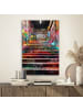 OnlyWow Metallbild Bunte Treppe