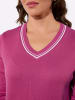 WITT WEIDEN V-Pullover in erika