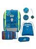 Scout Genius Schulranzen-Set 4-teilig in Deep Sea