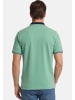Redmond Poloshirt Basic in Hellblau / hellgrün