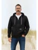 salzhaut Sweatjacke MAKKER Black