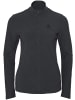 Odlo Longsleeve "Midlayer 1/2 Zip Roy" in Grau