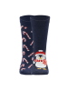 ewers 2er-Set Socken Xmas Pinguin/Zuckerstangen in blau