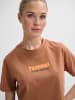 Hummel T-Shirt Hmllgc Malu Damen in MOCHA MOUSSE