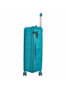 D&N Travel Line 4200 - 4-Rollen-Trolley M 67 cm (darkblue) in petrol