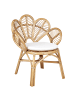 Beliani Sessel FLORENTINE II in Braun - (W) 74 x (H) 88 x (L) 61 cm