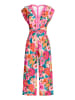 Vera Mont Jumpsuit mit Blumenprint in Yellow/Pink