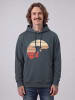 wat? Apparel Sweatshirt Mountain Climbing in India Ink Grey
