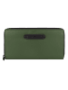 Greenburry Upcycled Tarpaulin Geldbörse 19 cm in olive