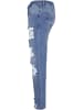 2Y Premium 2Y Premium Herren 2Y Skinny Fit Destroyed Jeans in blue