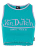 Von Dutch Von Dutch Tank-Tops in teal