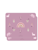 Tinyloaders Platzdeckchen, Platzmatte, Tischset, Unterlage, 43 cm x 34 cm, RAINBOW-BIRTHDAY