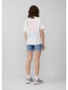 QS T-Shirt in 01D0_weiß