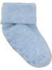 Minymo Kinder Socken "Baby Rib Sock with ABS (2-Pack)" in Blau