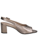 Caprice Sandalette in BROWN METALLIC
