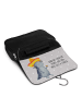 Mr. & Mrs. Panda Waschtasche Axolotl Tequila mit Spruch in Grau Pastell