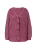 MIAMODA Strickjacke in purpur