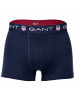 Gant Boxershort 3er Pack in Blau/Rot