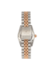 Empress Constance Automatik-Armbanduhr mit Datumsanzeige in Rose Gold/White