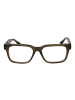 Trussardi Unisex Optische Fassungen Rechteck Braun