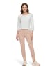 Betty Barclay Basic Shirt mit Rundhalsausschnitt in Rohweiß