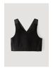 Hessnatur Sport-Top in schwarz