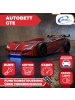 Coemo Autobett GTE im Rennwagen-Design mit Lattenrost in Rot