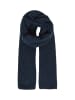 Oxmo Strickschal OXVianna scarf 21800190-ME Winterlicher Strickschal mit Struktur in Dunkelblau