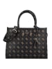Guess Silia Handtasche 34 cm in espresso logo