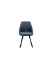 byLiving 2er-Set: Esszimmerstuhl Jasper in Vintage Mikrofaser anthrazit