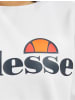 ellesse Rundhalsausschnitt in optic white