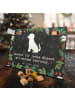 Mr. & Mrs. Panda Adventskalender Hund Labrador Moment mit Spruch in Kreidetafel