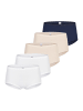 SPEIDEL Panty Cotton & More in Weiß / beige / dunkelblau